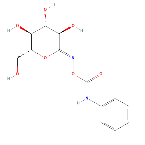 O-(D-Glucopyranosylidene)amino N-Phenylcarbamate (CAS: 104012-84-2) - Related Chemical Product