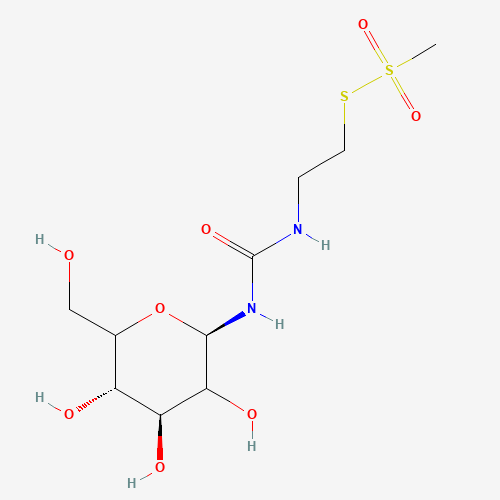 N-(b-D-Glucopyranosyl)-N'-[(2-methanethiosulfonyl)ethyl] Urea (CAS: 550325-52-5) - Related Chemical Product