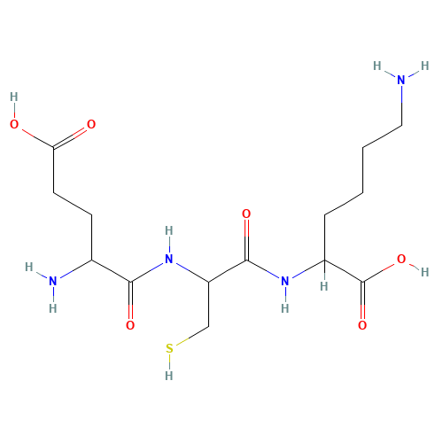 L-γ-Glutamyl-L-cysteinyl-L-lysine (CAS: 128960-73-6) - Related Chemical Product