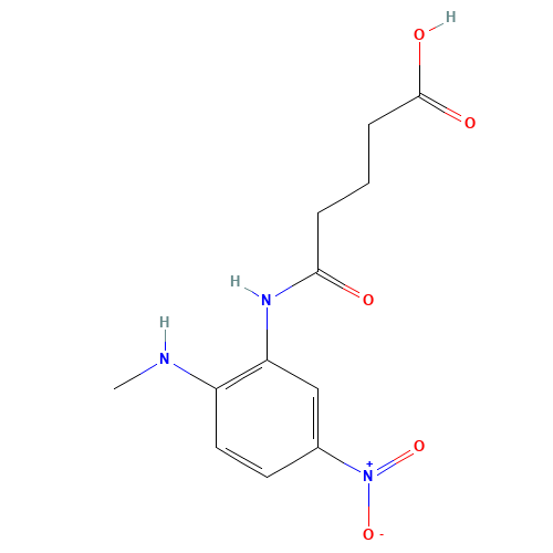 Glutaric Acid-2-methylamino-5-nitromonoanilide (CAS: 91644-13-2) - Related Chemical Product
