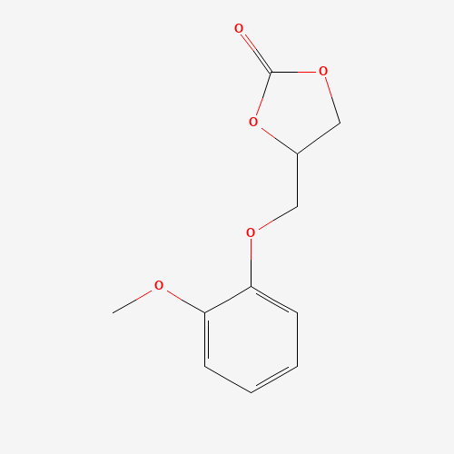 rac Guaifenesin Cyclic Carbonate chemical structure rac Guaifenesin Cyclic Carbonate (CAS: 2049-21-0) - Chemical Structure and Molecular Formula