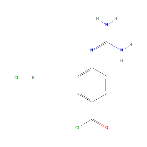 4-Guanidinobenzoyl Chloride, Hydrochloride (CAS: 7035-79-2) - Related Chemical Product