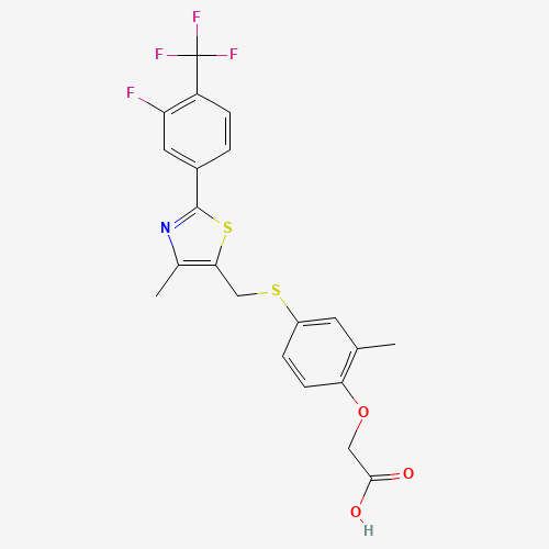 GW0742 (CAS: 317318-84-6) - Chemical Structure and Molecular Formula 