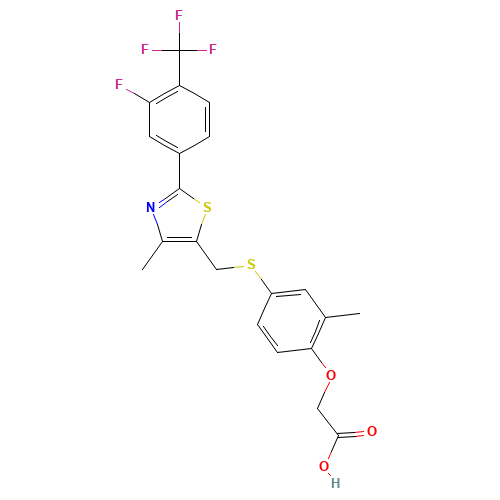GW0742 (CAS: 317318-84-6) - Chemical Structure and Molecular Formula 