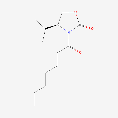 3-Heptanoyl-4-(S)-isopropyl-oxazolidin-2-one (CAS: 145588-98-3) - Related Chemical Product