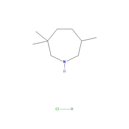 Hexahydro-3,3,5-trimethyl-1H-azepine Hydrochloride (CAS: 86404-45-7) - Related Chemical Product