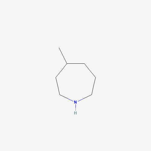 Hexahydro-4-methyl-1H-azepine (CAS: 40192-30-1) - Chemical Structure and Molecular Formula 