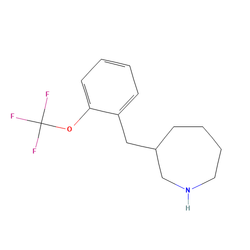 Hexahydro-3-[[2-(trifluoromethoxy)phenyl]methyl]-1H-azepine (CAS: 1158747-79-5) - Related Chemical Product