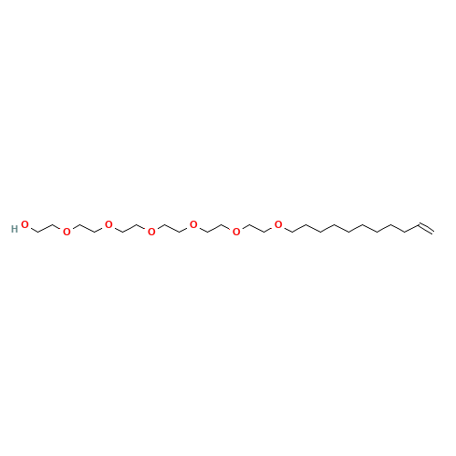 3,6,9,12,15,18-Hexaoxanonacos-28-en-1-ol (CAS: 130727-48-9) - Chemical Structure and Molecular Formula 