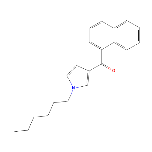 1-Hexyl-3-(1-naphthoyl)pyrrole (CAS: 162934-74-9) - Related Chemical Product