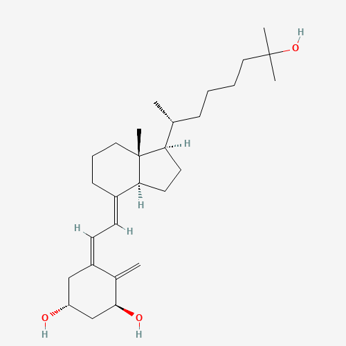 24-Homo Calcitriol (CAS: 103656-40-2) - Chemical Structure and Molecular Formula 