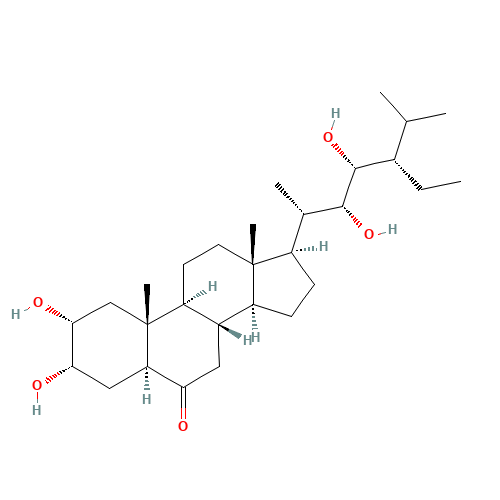 28-Homo Castasterone (CAS: 83509-42-6) - Chemical Structure and Molecular Formula 