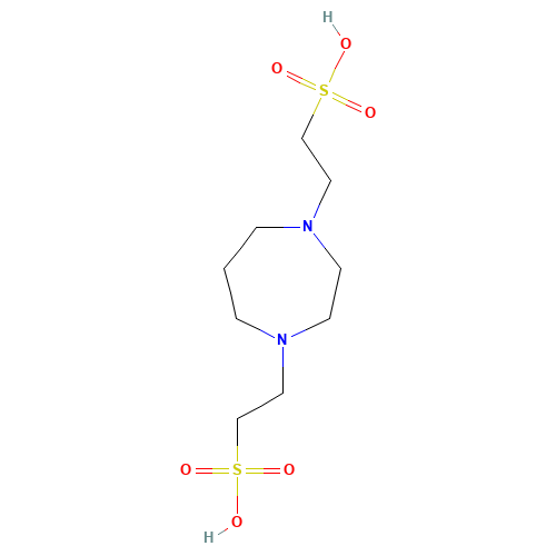 Homopiperazine-N,N'-bis-[2-(ethanesulfonic acid)] (CAS: 202185-84-0) - Related Chemical Product
