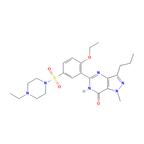Homo Sildenafil (CAS: 642928-07-2) - Related Chemical Product