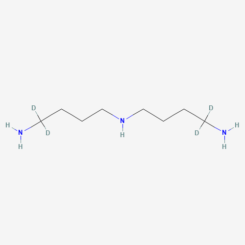 sym-Homo Spermidine-d4 Trihydrochloride (CAS: 856869-03-9) - Related Chemical Product