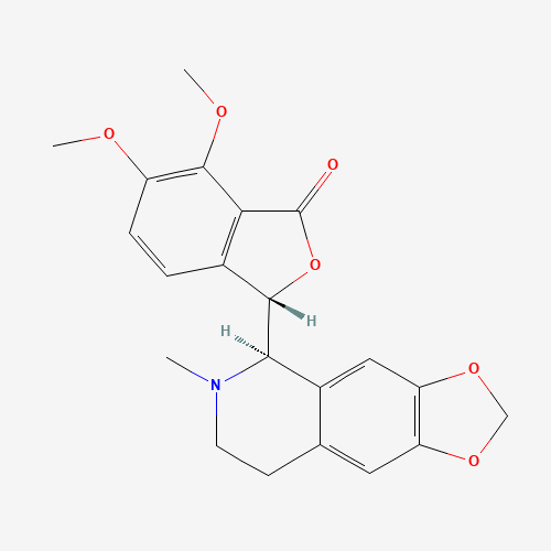 (+/-)-b-Hydrastine (CAS: 60594-55-0) - Chemical Structure and Molecular Formula 