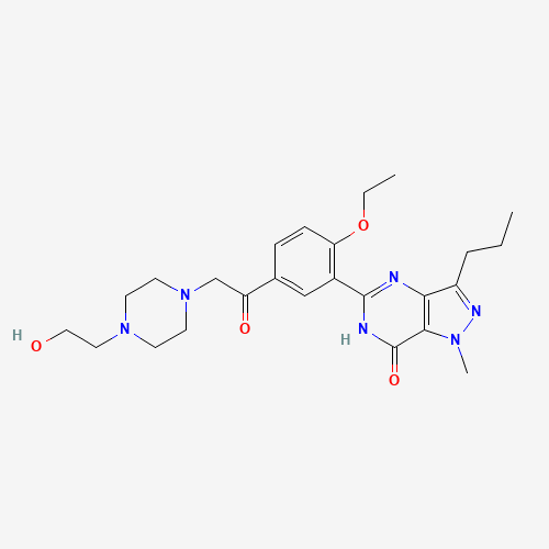 Hydroxy Acetildenafil (CAS: 147676-56-0) - Related Chemical Product