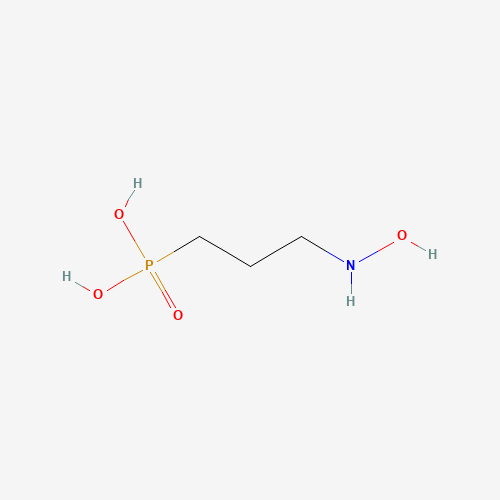 3-(N-Hydroxyamino)propyl Phosphonate (CAS: 66508-11-0) - Chemical Structure and Molecular Formula 