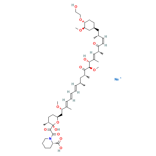 (19Z)-seco-[4-O-(2-Hydroxyethyl)] Rapamycin Sodium Salt (CAS: 220127-31-1) - Related Chemical Product