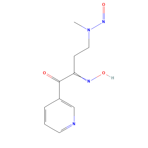 2-Hydroxyimino-4-methylnitrosamino-1-(3-pyridyl)-1-butanone (CAS: 67351-31-9) - Related Chemical Product