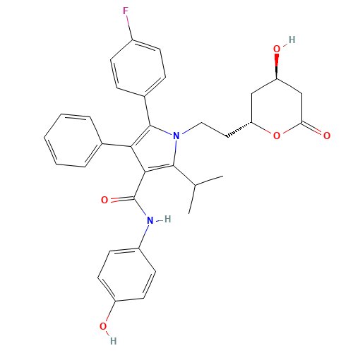 4-Hydroxy Atorvastatin Lactone (CAS: 163217-70-7) - Related Chemical Product