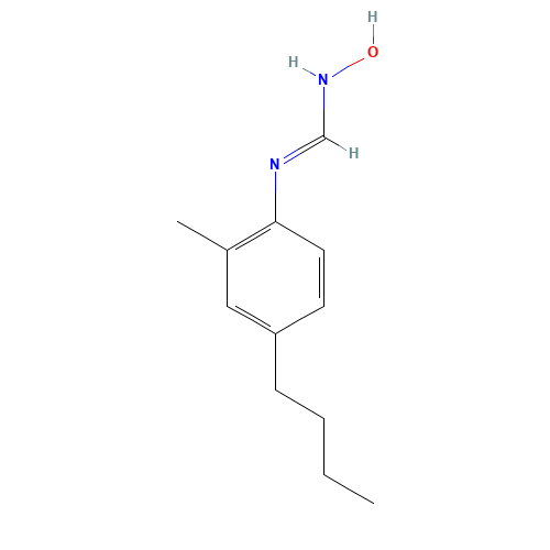N-Hydroxy-N'-(4-butyl-2-methylphenyl)formamidine (CAS: 339068-25-6) - Related Chemical Product