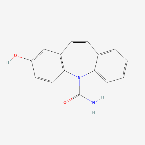 2-Hydroxy Carbamazepine (CAS: 68011-66-5) - Chemical Structure and Molecular Formula 