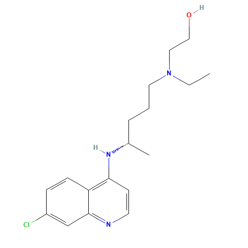 (S)-(+)-Hydroxy Chloroquine Diphosphate (CAS: 158749-76-9) - Related Chemical Product