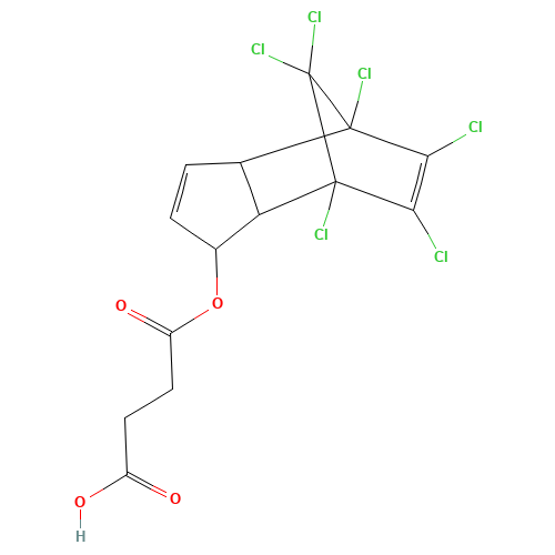 1-Hydroxychlorodiene Hemisuccinate (CAS: 144095-27-2) - Related Chemical Product
