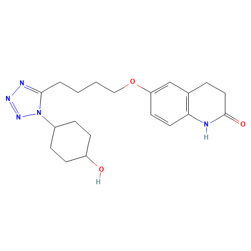 4”-trans-Hydroxy Cilostazol (CAS: 87153-04-6) - Related Chemical Product