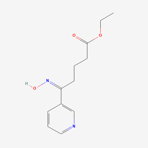 5-Hydroxyimino-5-(3-pyridyl)-pentanoic Acid Ethyl Ester (CAS: 1076198-21-4) - Related Chemical Product