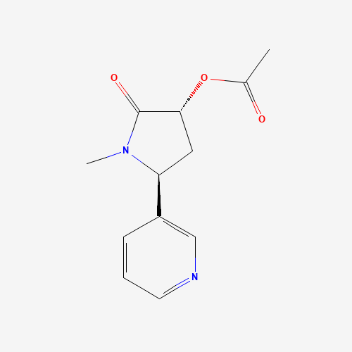trans-3'-Hydroxy Cotinine Acetate (CAS: 111034-55-0) - Related Chemical Product