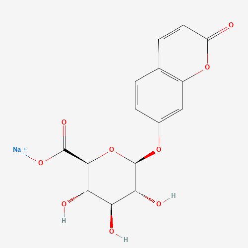 7-Hydroxy Coumarin b-D-Glucuronide Sodium Salt (CAS: 168286-98-4) - Related Chemical Product