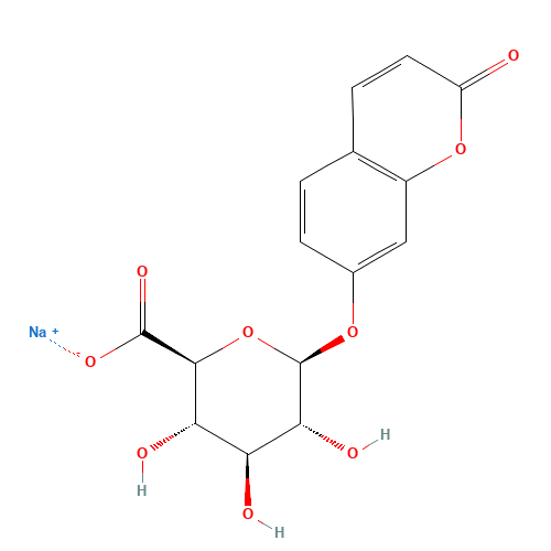 7-Hydroxy Coumarin b-D-Glucuronide Sodium Salt (CAS: 168286-98-4) - Related Chemical Product