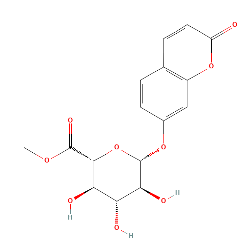 7-Hydroxy Coumarin b-D-Glucuronide Methyl Ester (CAS: 1176514-11-6) - Related Chemical Product