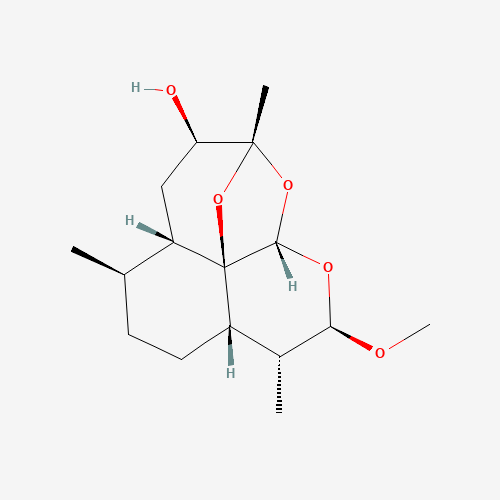 3a-Hydroxydesoxy Artemether (CAS: 174097-70-2) - Chemical Structure and Molecular Formula 