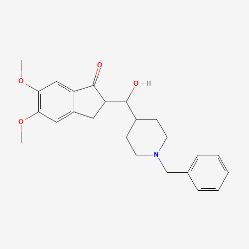 Hydroxy Donepezil (CAS: 197010-20-1) - Chemical Structure and Molecular Formula 