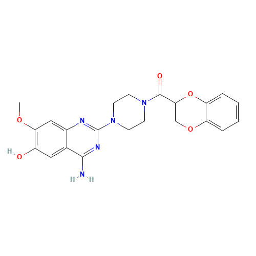 6-Hydroxy Doxazosin (CAS: 102932-26-3) - Related Chemical Product