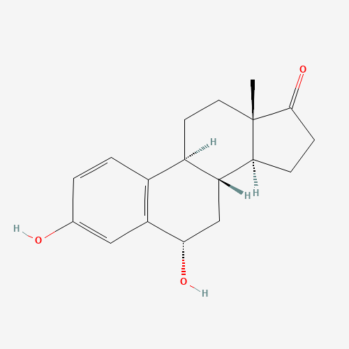 6a-Hydroxy Estrone (CAS: 1476-78-4) - Chemical Structure and Molecular Formula 