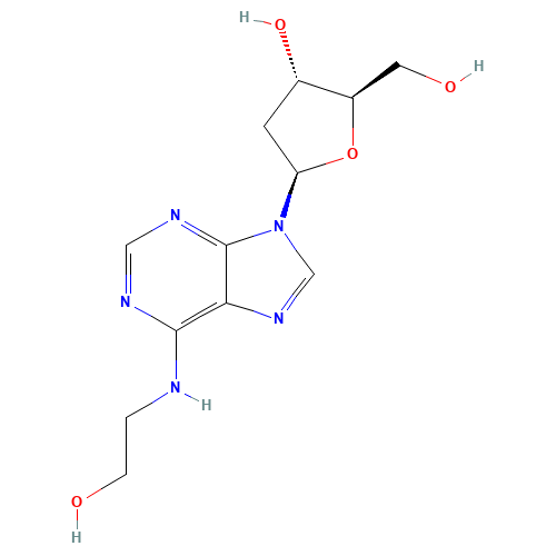 N6-(2-Hydroxyethyl)-2'-deoxyadenosine (CAS: 137058-94-7) - Related Chemical Product