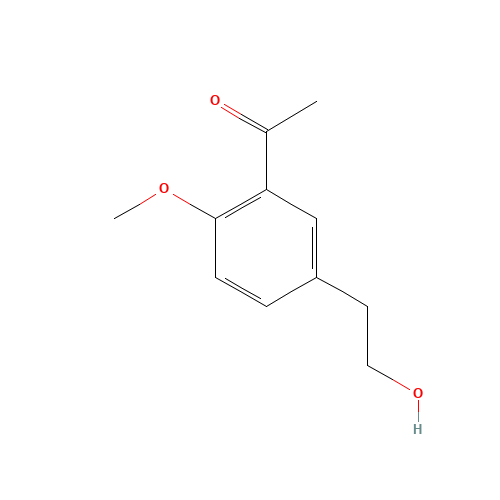 1-[5-(2-Hydroxyethyl)-2-methoxyphenyl]ethanone (CAS: 181115-16-2) - Related Chemical Product