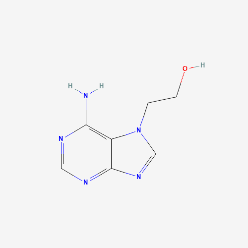 N7-(2-Hydroxyethyl)adenine (CAS: 126595-74-2) - Chemical Structure and Molecular Formula 