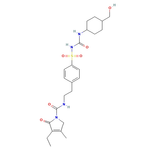 trans-Hydroxy Glimepiride (CAS: 600177-94-4) - Related Chemical Product