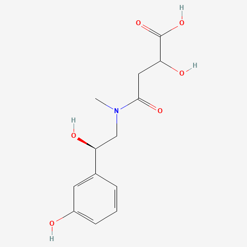 2R,S-Hydroxy-4[[(2R)-2-hydroxy-2-(3-hydroxyphenyl)ethyl]methylamino]-4-oxo-butanoic Acid (CAS: 1217525-08-0) - Related Chemical Product