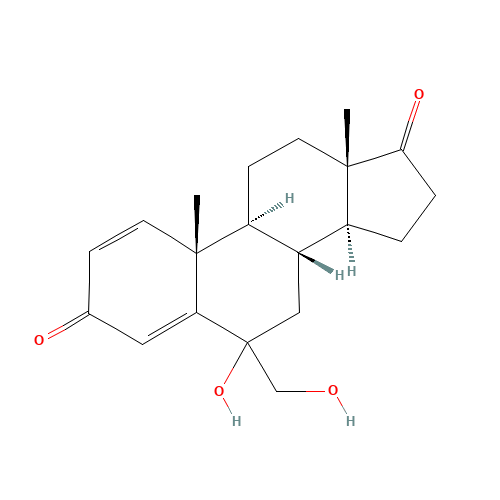 6-Hydroxy-6-(hydroxymethyl)-androsta-1,4-diene-3,17-dione (CAS: 184972-11-0) - Related Chemical Product