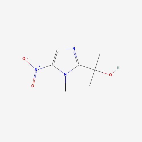 Hydroxy Ipronidazole (CAS: 35175-14-5) - Chemical Structure and Molecular Formula 