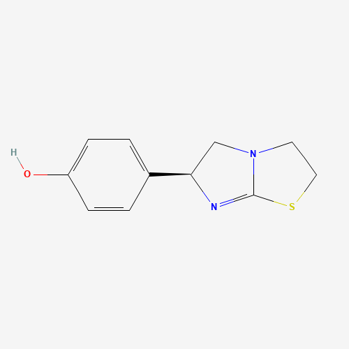 4-Hydroxy Levamisole (CAS: 69359-04-2) - Chemical Structure and Molecular Formula 
