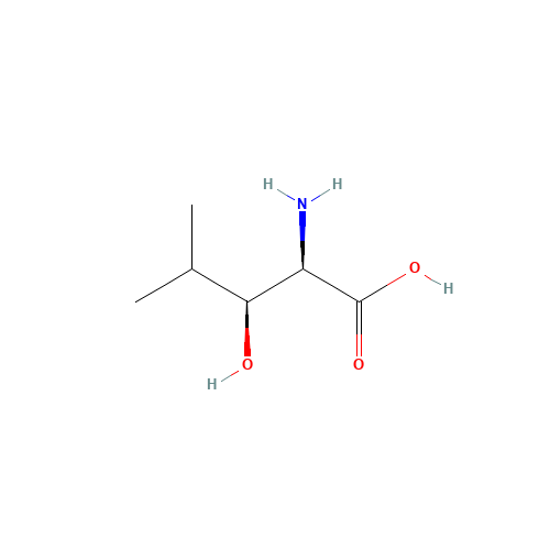 (2R,3S)-b-Hydroxyleucine (CAS: 87421-23-6) - Chemical Structure and Molecular Formula 
