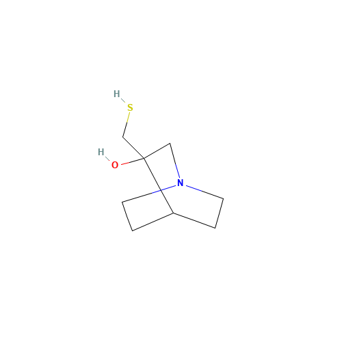 rac 3-Hydroxy-3-mercaptomethylquinuclidine (CAS: 107220-26-8) - Related Chemical Product