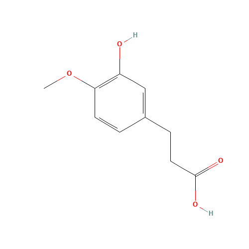 3-(3-Hydroxy-4-methoxyphenyl)propionic Acid (Dihydroisoferulic Acid) (CAS: 1135-15-5) - Related Chemical Product